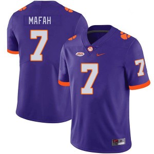 Mens Phil Mafah Purple Clemson Tigers #7 2024-25 College Football Jersey 480618-723