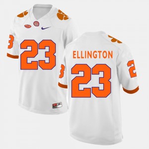 Men Andre Ellington White Clemson Tigers #23 College Football Jersey 689139-784