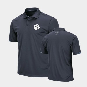 Men's Charcoal Clemson Tigers Digital Camo OHT Military Appreciation Polo 319051-858