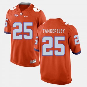 Men Cordrea Tankersley Orange Clemson Tigers #25 College Football Jersey 665069-286