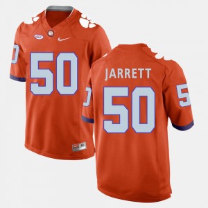 Men's Grady Jarrett Orange Clemson Tigers #50 College Football Jersey 620214-431