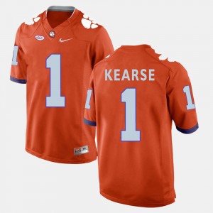 Mens Jayron Kearse Orange Clemson Tigers #1 College Football Jersey 877866-761