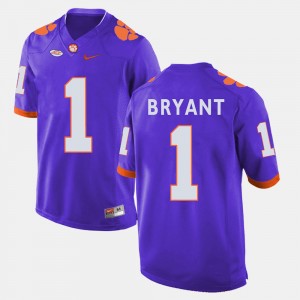 Men Martavis Bryant Purple Clemson Tigers #1 College Football Jersey 211215-748