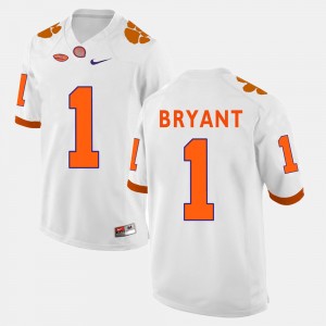 Men Martavis Bryant White Clemson Tigers #1 College Football Jersey 664095-134