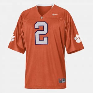Men Sammy Watkins Orange Clemson Tigers #2 College Football Jersey 417982-111
