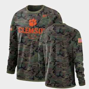 Men's Camo Clemson Tigers Veterans Day 2021 Military Appreciation OHT Military Appreciation T-Shirt 920734-351