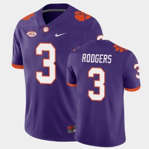 Men Amari Rodgers Purple Clemson Tigers #3 Playoff Game College Football Jersey 535119-874