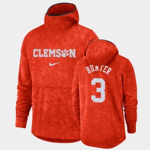 Men's Chase Hunter Orange Clemson Tigers #3 Pullover Team Logo Basketball Spotlight Hoodie 900574-590