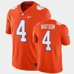 Men Deshaun Watson Orange Clemson Tigers #4 College Football Limited Jersey 245444-888