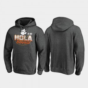 Men's Heather Gray Clemson Tigers College Football Playoff Defensive 2020 National Championship Bound Hoodie 563155-567