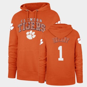 Men's Martavis Bryant Orange Clemson Tigers #1 Headline Double Decker Hoodie 687141-119