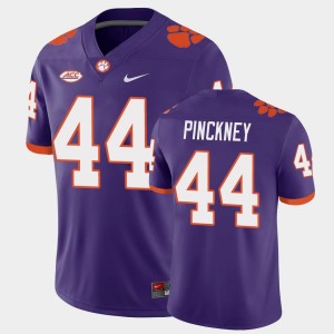 Men Nyles Pinckney Purple Clemson Tigers #44 Playoff Game College Football Jersey 793489-367