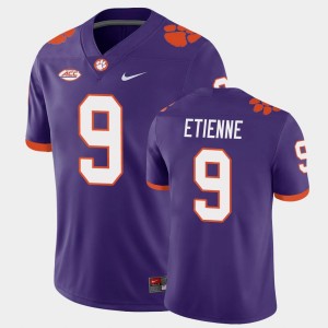 Mens Travis Etienne Purple Clemson Tigers #9 Playoff Game College Football Jersey 807485-774